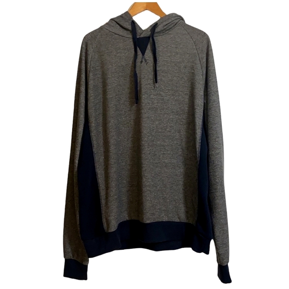 Courage Navy Blue & Gray Hoodie Men Size XXL